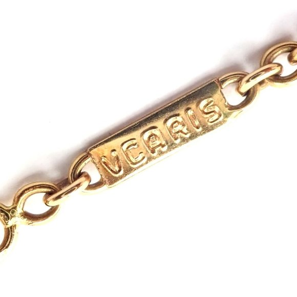 Authentic Van Cleef & Arpels 18k Gold Coral Bead Fruit Basket Pendant Necklace - Picture 8 of 14